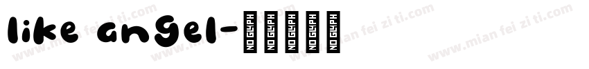 like angel字体转换